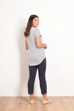 Foil Fuss Free Capri - Navy - F4 New