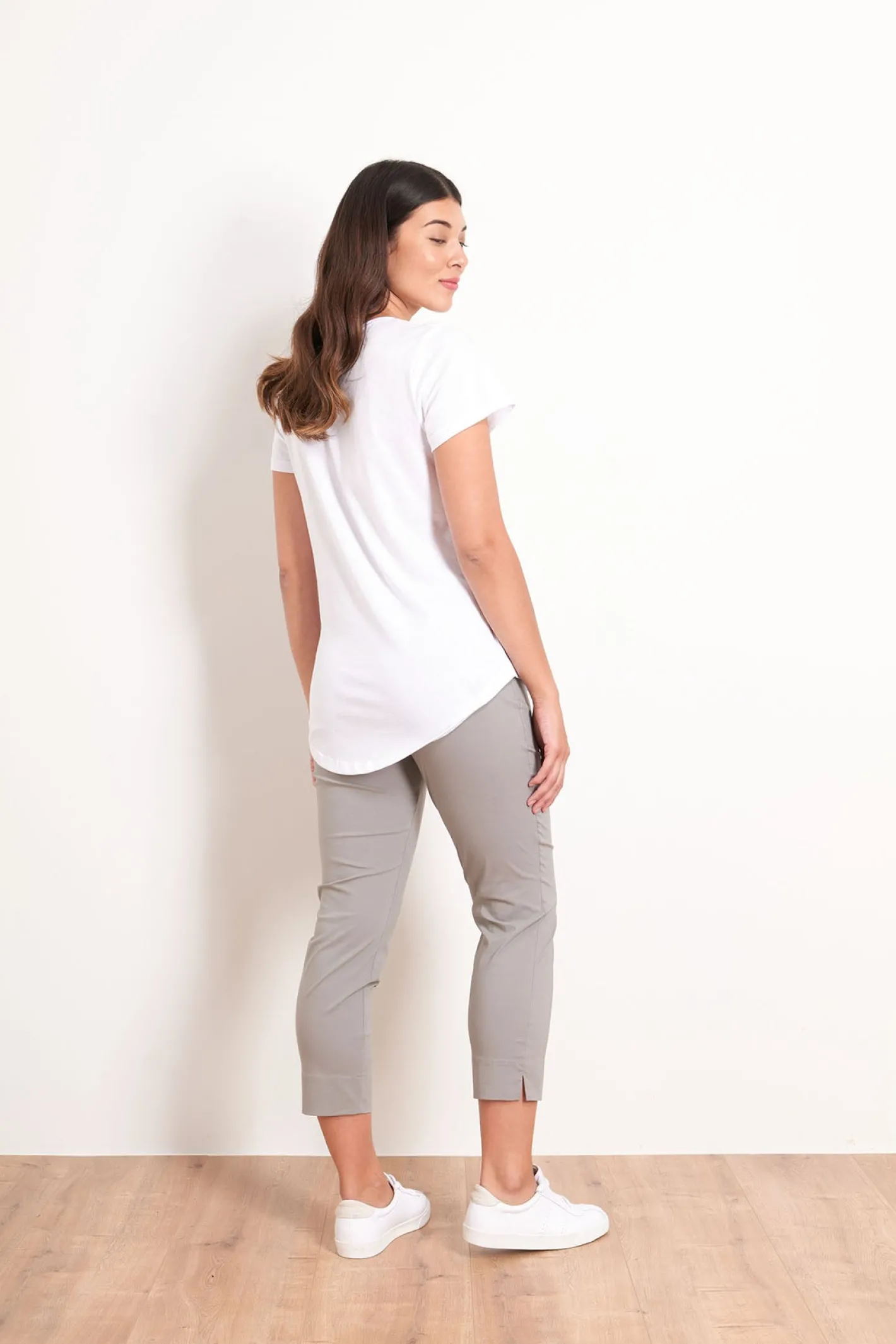Foil Fuss Free Capri - Pebble - F4 Clearance