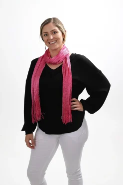 Stellar Rose Gatsby Shawl | Hot Pink | SR165 Hot
