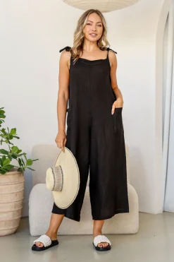 Free Angel Gelsa Jumpsuit - Black - FA7
