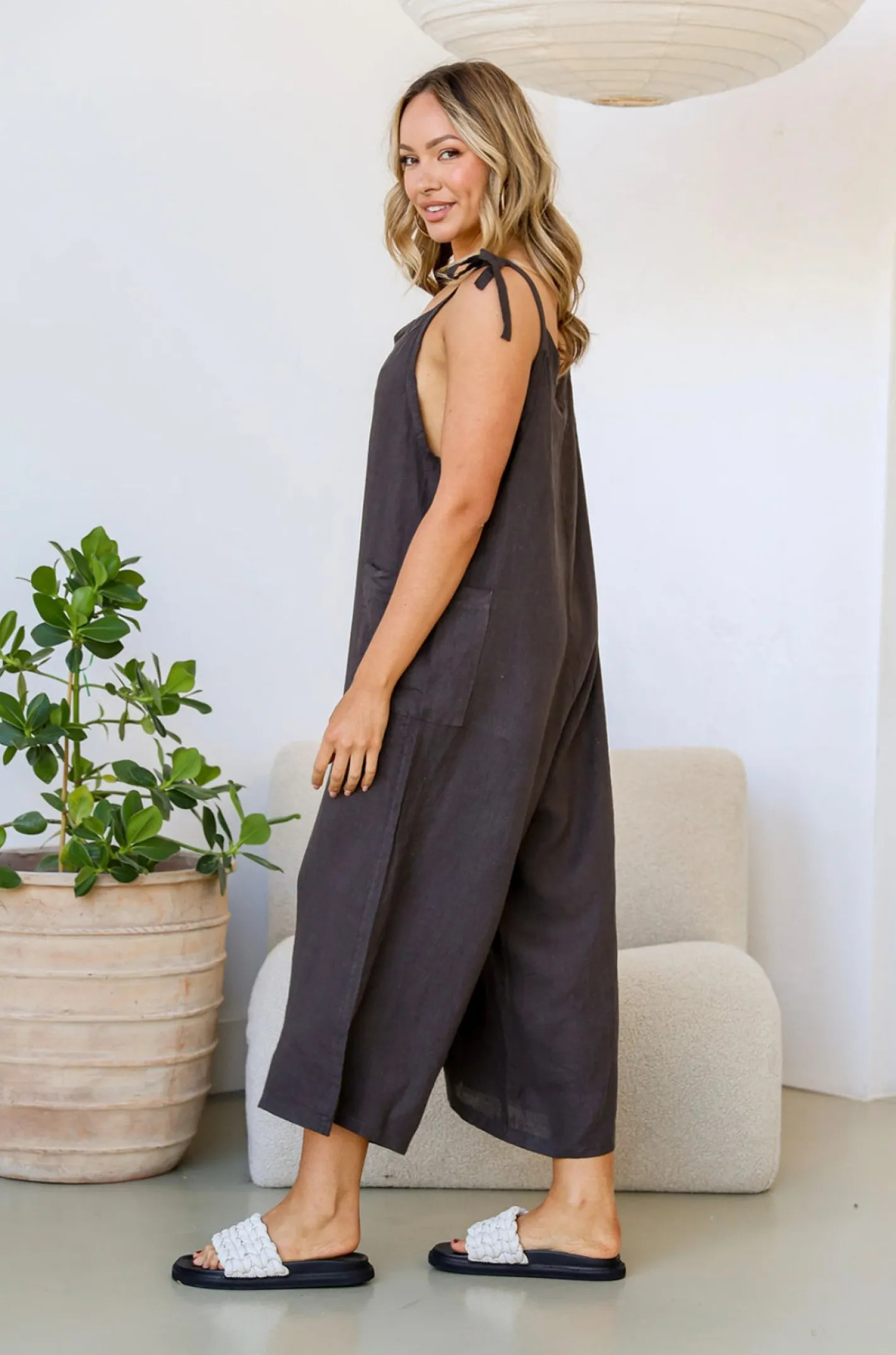 Free Angel Gelsa Jumpsuit - Chocolate - FA7 Online