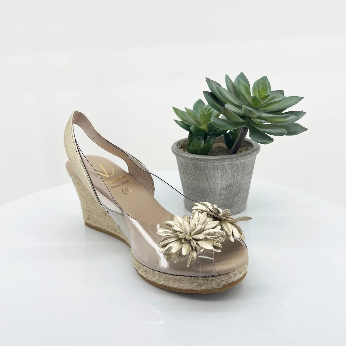Rod Walduck Gold Daisy Wedge | RW3 Discount