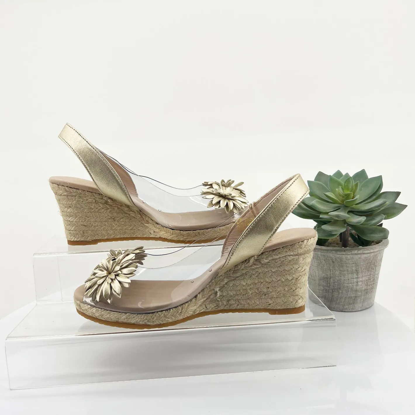 Rod Walduck Gold Daisy Wedge | RW3 Discount