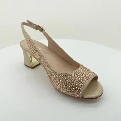 Django & Juliette Gold Jukes Heel - DJ52 Discount