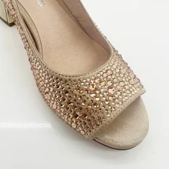 Django & Juliette Gold Jukes Heel - DJ52 Discount
