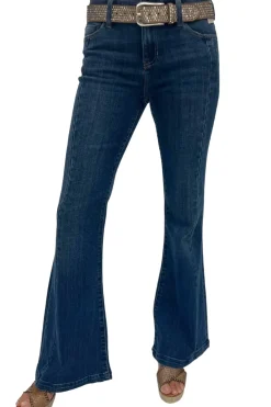 Liverpool L.A Hannah Flare Jean - Denim - AT1 Discount
