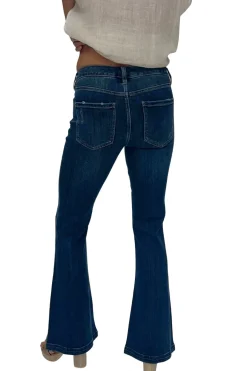 Liverpool L.A Hannah Flare Jean - Denim - AT1 Discount