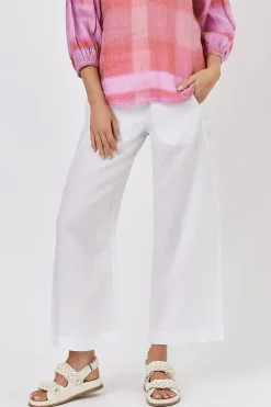 Naturals By O & J Hayley Pant - White - OJ10 Discount