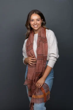 Holiday Hemmingway Scarf | Tan | H38 Outlet