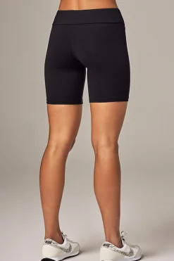 Running Bare High Rise Bike Short - Black - RB5 Clearance