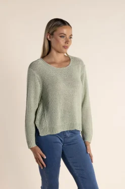 Two-T's Indi knit - Soft Green - TT3 Best