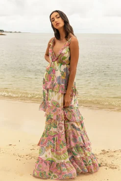 Miss June Ingrid Dress - Pastel - M1 Hot