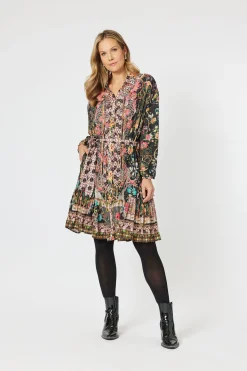 Hammock & Vine Jardin Print Dress - Multi - HV34 Online