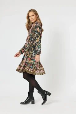 Hammock & Vine Jardin Print Dress - Multi - HV34 Online