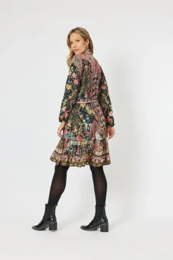 Hammock & Vine Jardin Print Dress - Multi - HV34 Online