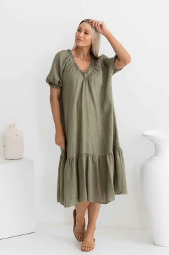 The Italian Cartel Jenny Dress - Slate - IC58 Clearance
