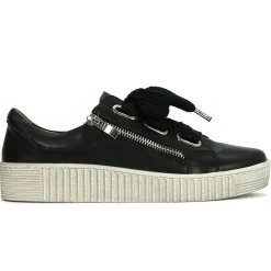 EOS Jovi Leather Sneaker - Black - ES8 Hot