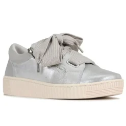 EOS Jovi Leather Sneaker - Silver -ES11 Hot