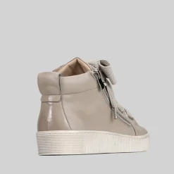 EOS Joyous Leather Sneaker - Stone - ES7 Online