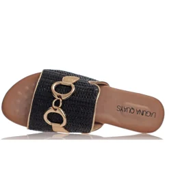 Laguna Quays Resort Kandy Slide - Black - LQ7 Discount