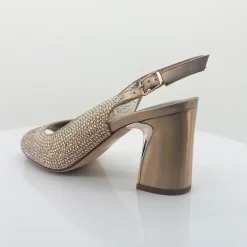 Django & Juliette Kerry Heel - Rose Gold Petrol - DJ6 New