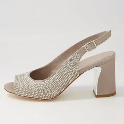 Django & Juliette Kerry Heel - Light Pewter - DJ6 Outlet