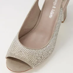 Django & Juliette Kerry Heel - Light Pewter - DJ6 Outlet