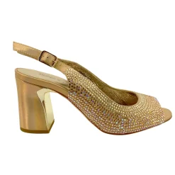 Django & Juliette Kerry Heel - Rose Gold - DJ6 Clearance