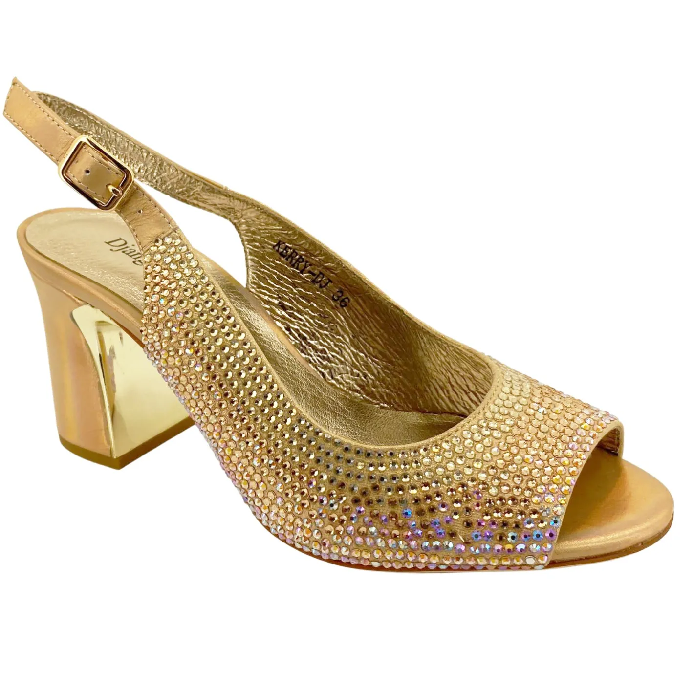Django & Juliette Kerry Heel - Rose Gold - DJ6 Clearance