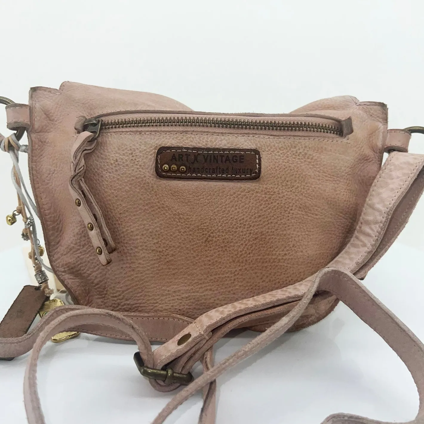 Art N Vintage Keya Crossbody Bag - Blush - AV4 Sale