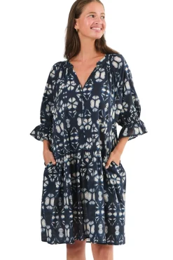 Namastai Kitty Cotton Dress - Fracture - N20 Discount