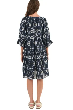 Namastai Kitty Cotton Dress - Fracture - N20 Discount
