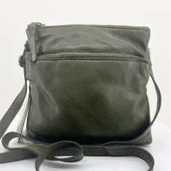 Modapelle Leonie Leather Cross Bag - Olive - ML23