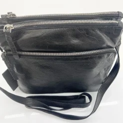 Modapelle Leonie Leather Cross Bag - Black - ML23
