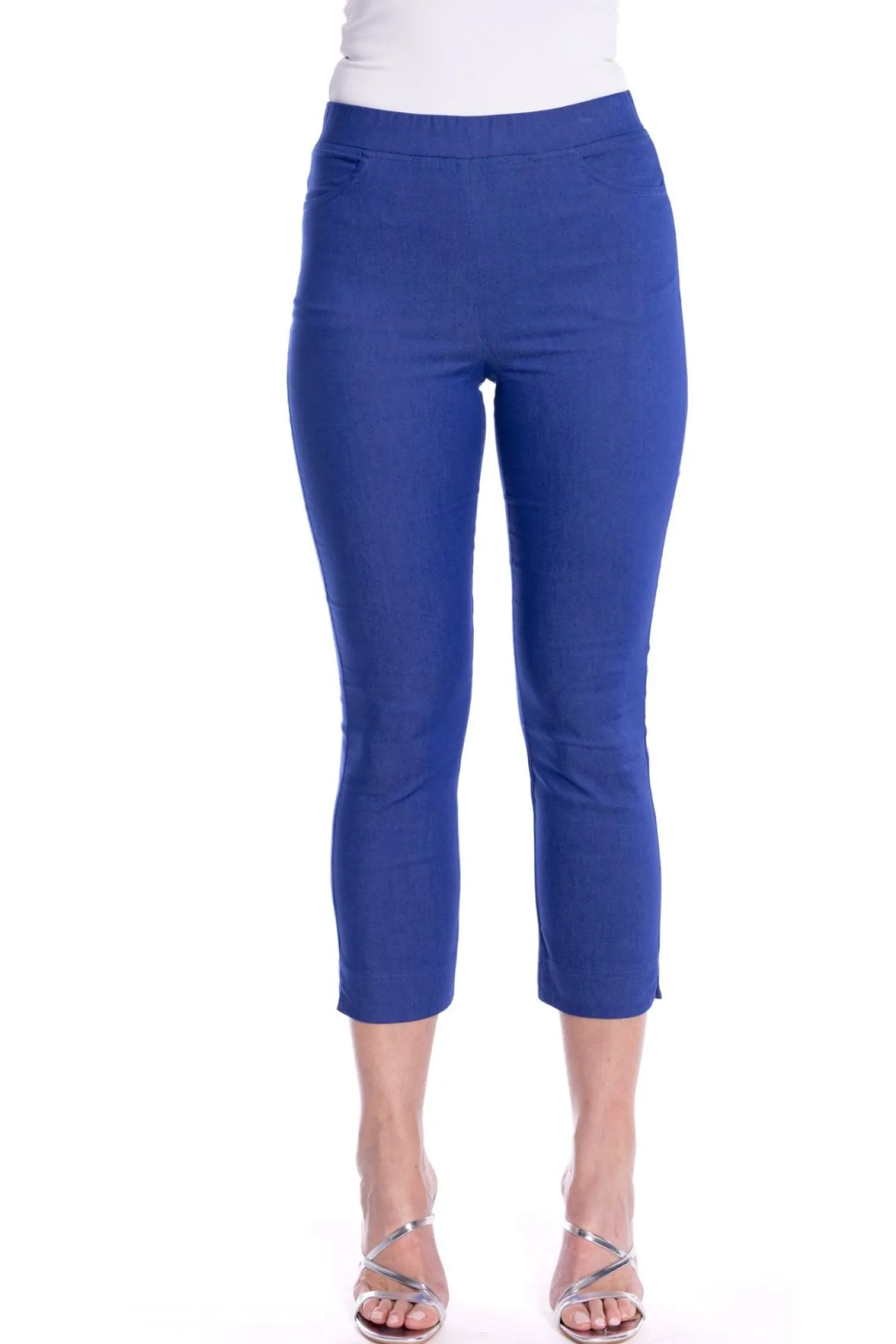 Cafe Latte Lina 7/8 Pull on Pant - Sapphire - CL1 Sale