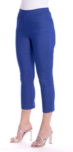 Cafe Latte Lina 7/8 Pull on Pant - Sapphire - CL1 Sale