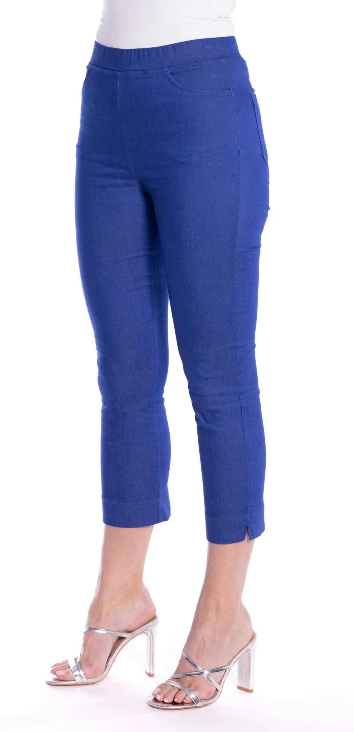 Cafe Latte Lina 7/8 Pull on Pant - Sapphire - CL1 Sale