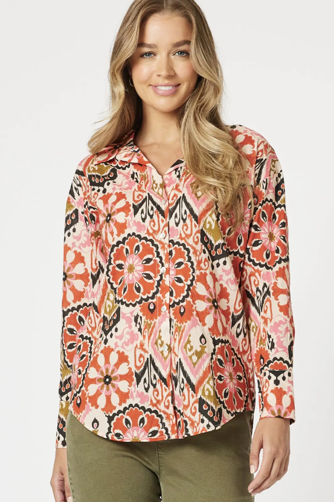 Threadz Lola Print Shirt - TZ14