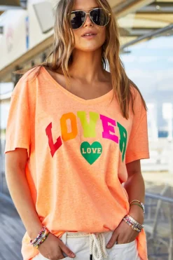 Hammill + Co Lover Tee - Orange - HC4 Hot
