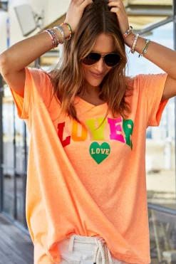 Hammill + Co Lover Tee - Orange - HC4 Hot