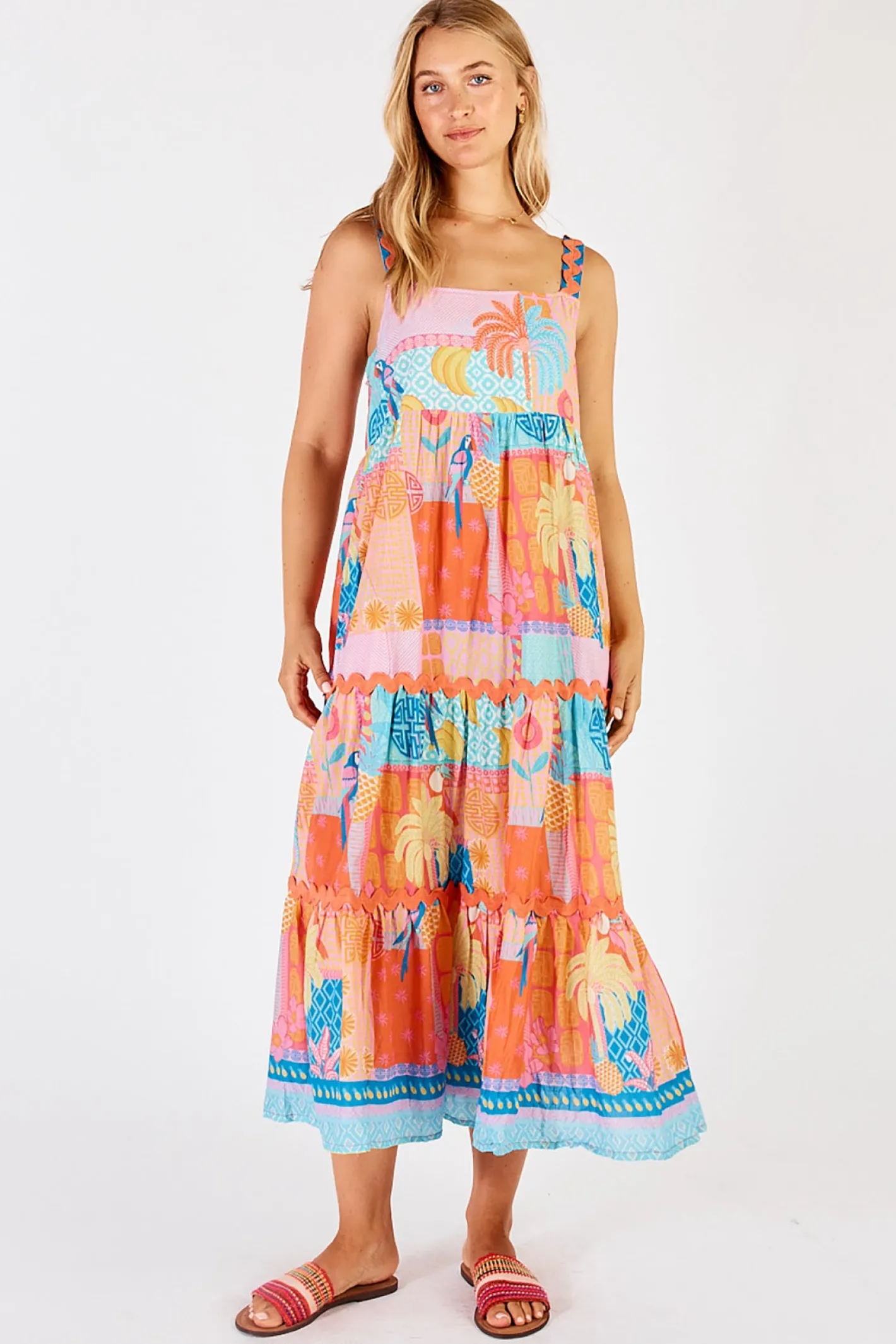 Lula Life Luna Sundress - Candy - LL12 Discount