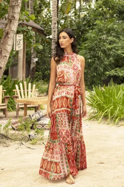 Miss June Maria Jose Dress - Multi -M7 Best