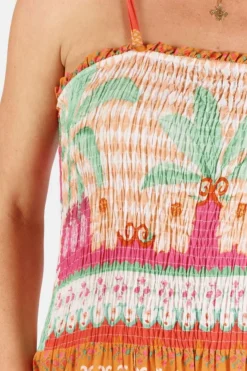 Lula Soul Merida Sundress - Melon - LS10 New