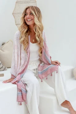 Free Spirit Miley Scarf - Blush - FR2 Sale