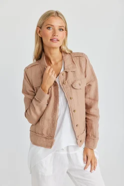The Shanty Corporation Monza Jacket - Saddle Brown - TS1 Best