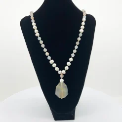 Cindy G / Jewellery Moonstone Drop Necklace - CG60 Sale