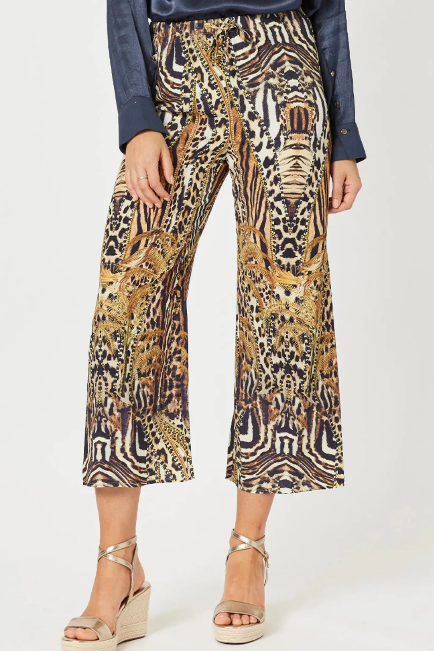 Hammock & Vine Morocco Print Pants - Animal - HV31 Hot