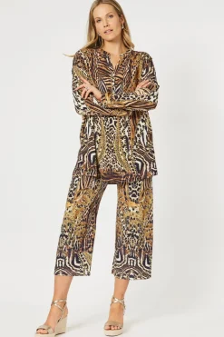 Hammock & Vine Morocco Print Pants - Animal - HV31 Hot