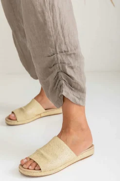 The Italian Cartel Murano Pant - Mocha - IC56 Sale