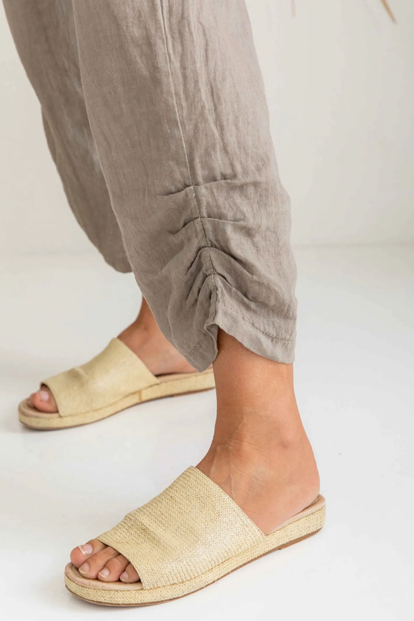 The Italian Cartel Murano Pant - Mocha - IC56 Sale